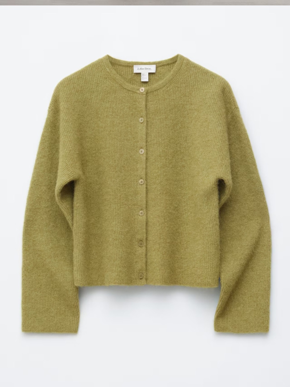 NWT! & Other Stories Alpaca Blend Knitted Cardigan - Green